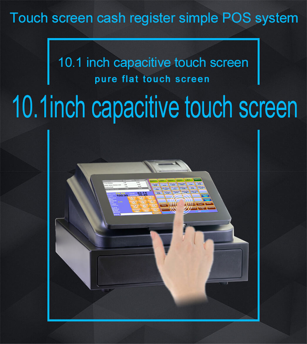 NOBLY Technology-Pro 101 Inch Simple Touch Screen Cash Register Simple POS-1