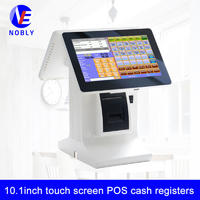 NOBLY dual screen 10.1 inch touch screen POS cash registers E86A simple