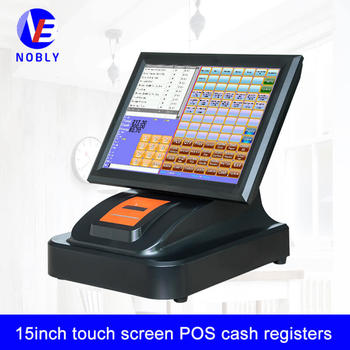 Built-in printer 15 inch touch screen POS cash registers T86H simple
