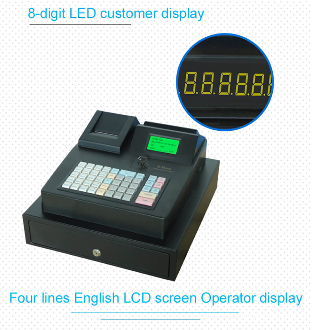 NOBLY Technology-Nobly Bl-686a Electronic Cash Register Machine Keyboard Type-2